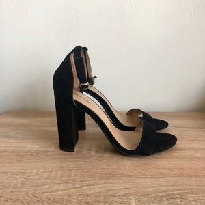 Merona Black Ankle Strap Heels